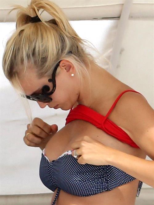 Luisana Lopilato in a bikini