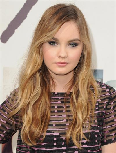 Liana Liberato at the premiere of If I Stay August 20, 2014