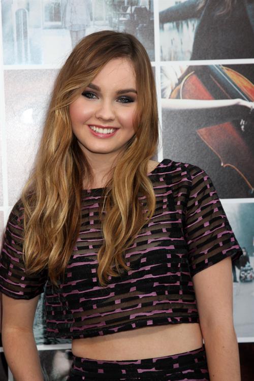 Liana Liberato at the premiere of If I Stay August 20, 2014