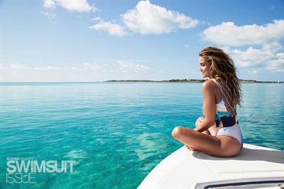 Anna Herrin in a bikini