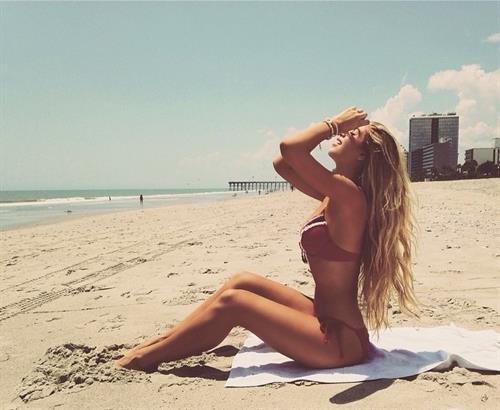 Alexandria DeBerry in a bikini