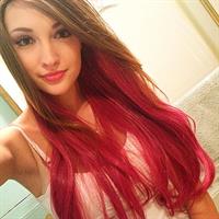 Anna Faith Carlson taking a selfie