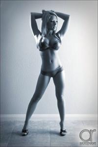 Emily Tisdale in a bikini