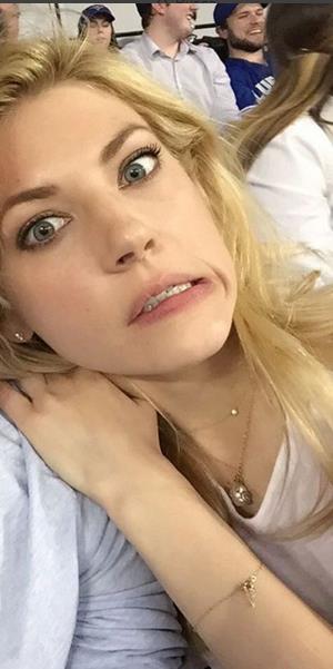 Katheryn Winnick taking a selfie