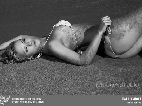 Rali Ivanova in a bikini