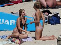 Samara Weaving in a bikini