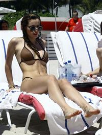 Bella Thorne in a bikini