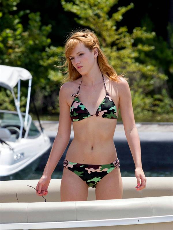 Bella Thorne in a bikini