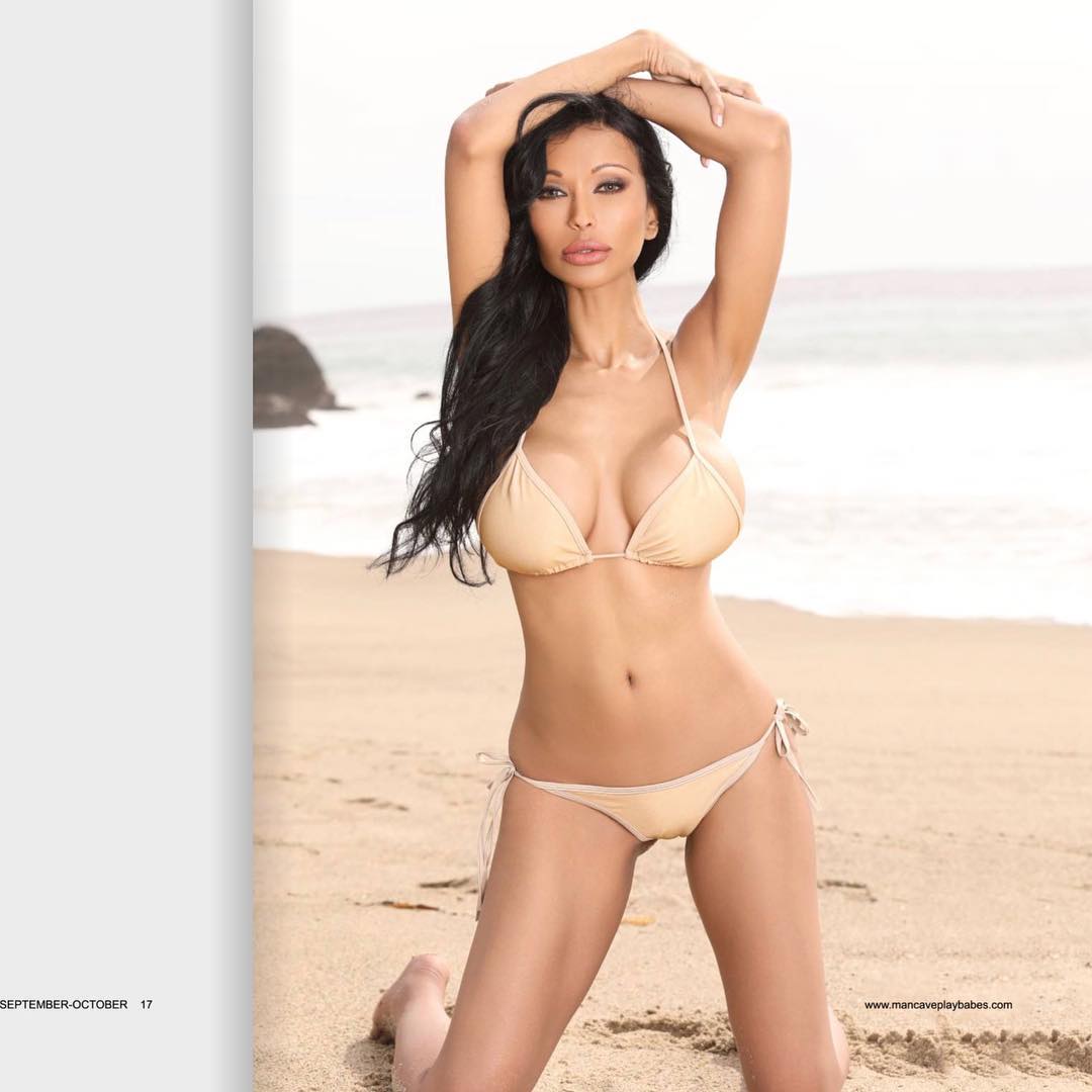 Minnie Gupta in a bikini