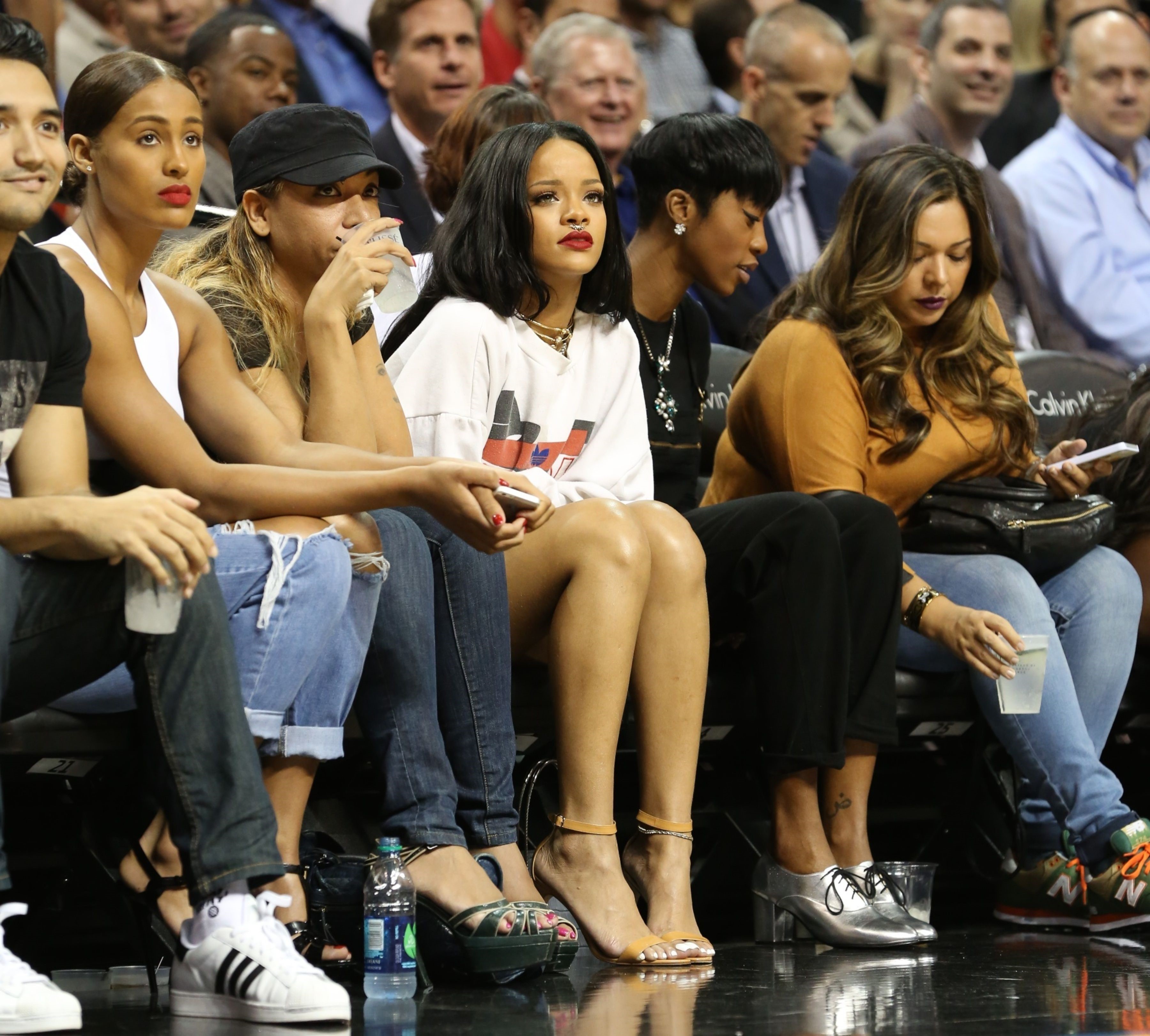 Rihanna at 2014 Summer Classic Charity Basketball Game, NYC August 21, 2014