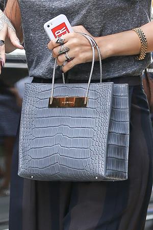 Rihanna arriving at Philippe Chow Restaurant in New York City August 18, 2014