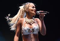 Rita Ora performs on Day 2 of the V Festival August 17, 2014