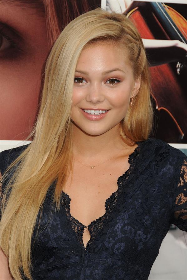 Olivia Holt Los Angeles premiere of If I Stay August 20, 2014