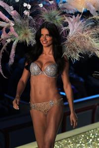 Adriana Lima on the runway at Victoria's Secret Fashion Show 2010