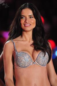 Adriana Lima on the runway at Victoria's Secret Fashion Show 2010