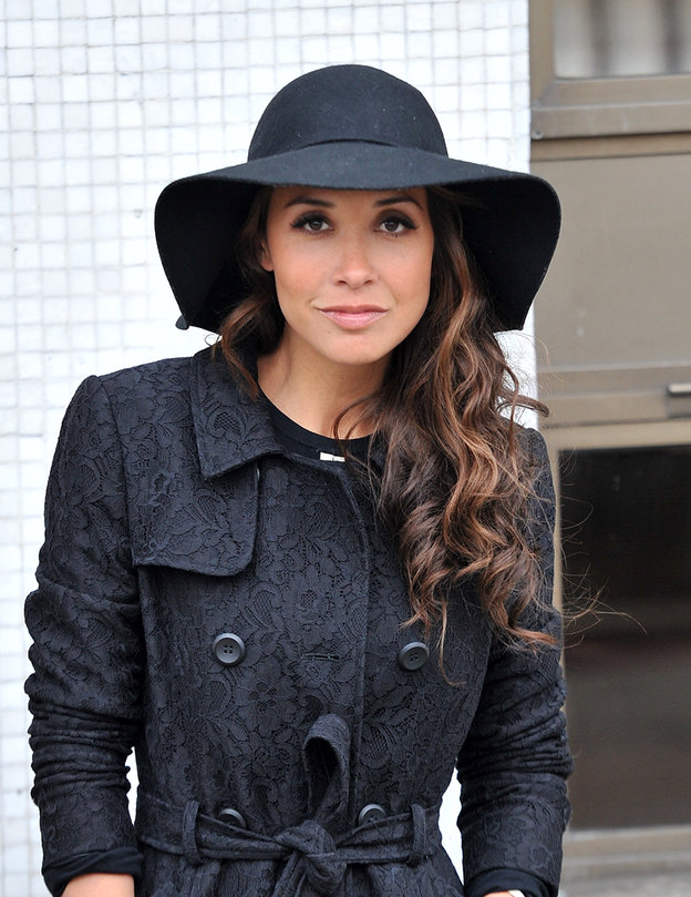 Myleene Klass Outside London Studios - Jan 22, 2013 