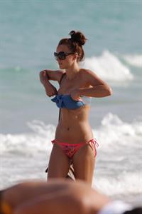 Rosie Jones in a bikini