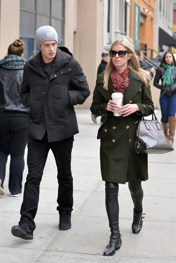 Nicky Hilton leaving a hotel in New York March 21, 2013