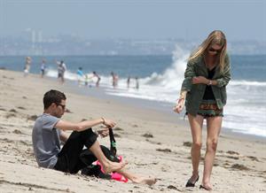 Nicky Hilton on the beach in Malibu June 9, 2012