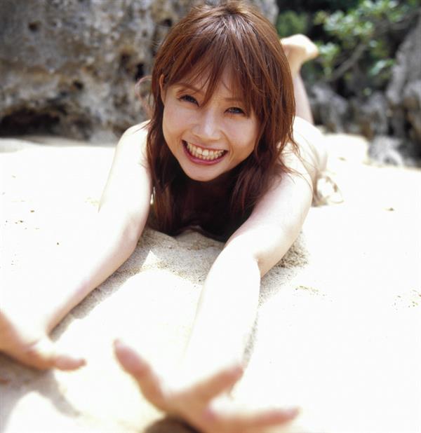 Natsumi Abe in a bikini