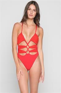 Hailey McLaine Outland in a bikini