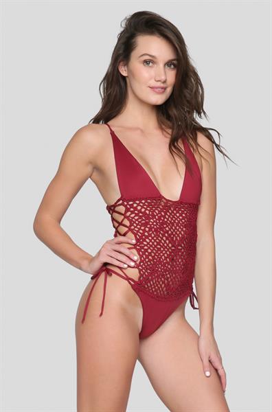 Hailey McLaine Outland in lingerie