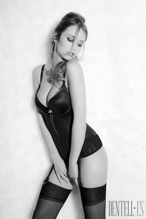 Agathe Teyssier in lingerie