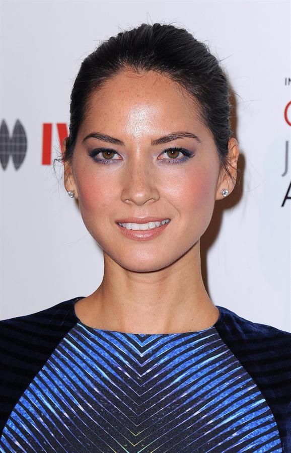 Olivia Munn 2012 Courage in Journalism Awards in Beverly Hills 10/29/12