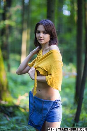 Lara Maiser Pictures Lara is bare in the Russian woods