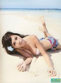 Chrissie Chau in a bikini