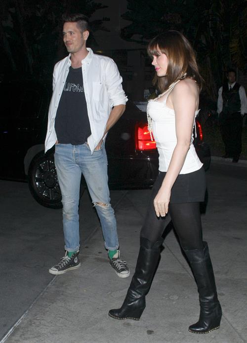 Rose McGowan 20Madonna Concert Staples Center in Los Angeles 10.10.12 