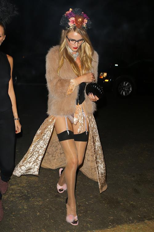 Rosie Huntington-Whiteley - At A Halloween Party In Beverly Hills October 26, 2012