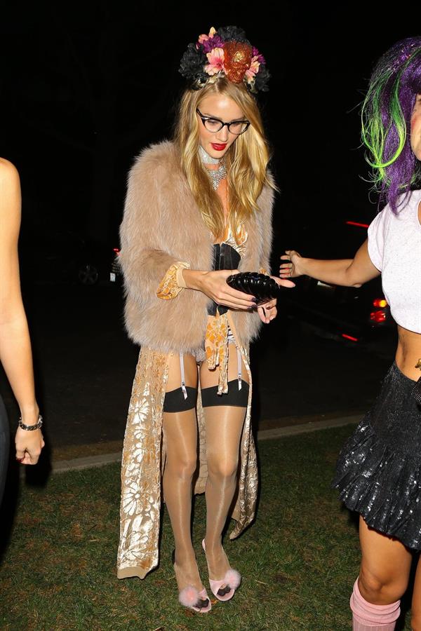 Rosie Huntington-Whiteley - At A Halloween Party In Beverly Hills October 26, 2012