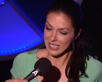 Adrianne Curry At The Howard Stern Show