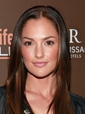 Minka Kelly RLife Live launch at R Lounge October 29, 2010 