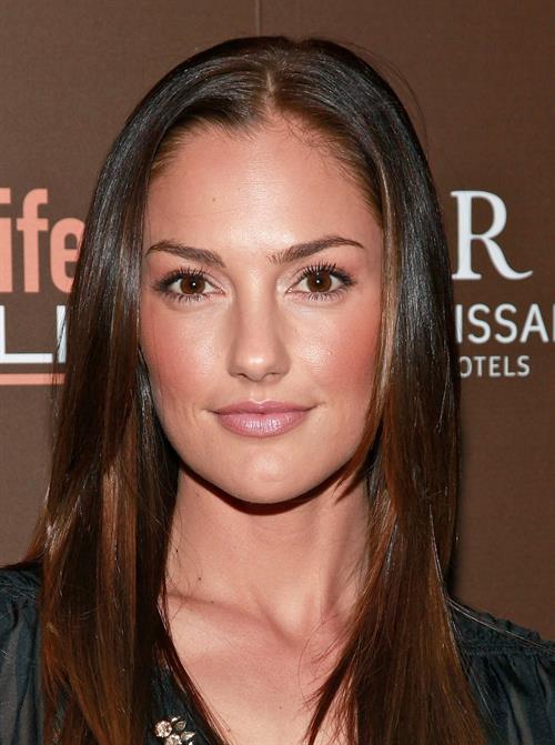 Minka Kelly RLife Live launch at R Lounge October 29, 2010 