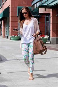 Minka Kelly leaving a spa in Beverly Hills on March 15, 2012 