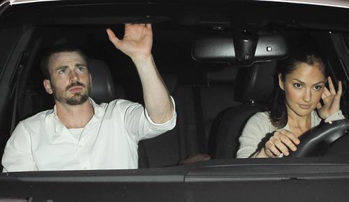 Minka Kelly dinner at Casa Vega in Studio City 10/14/12 