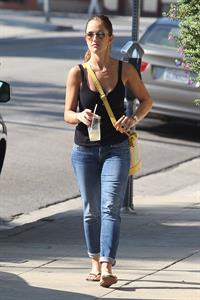 Minka Kelly in LA - August 22, 2012