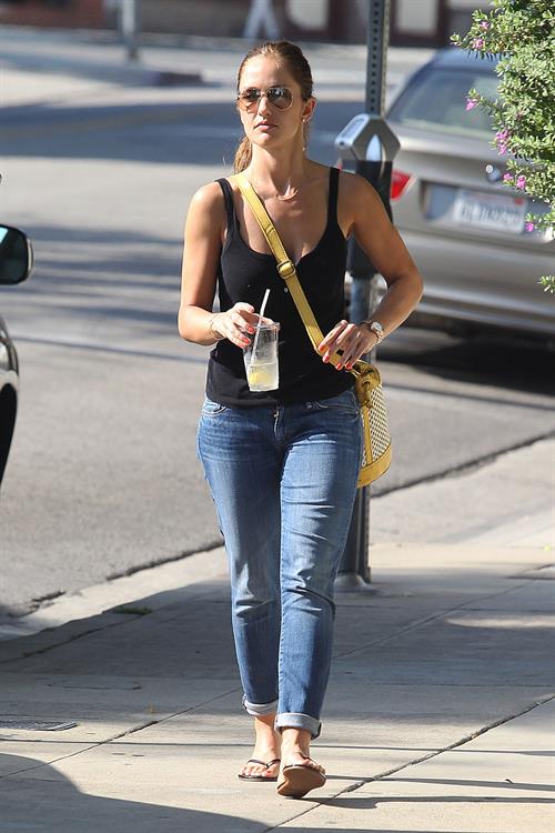 Minka Kelly in LA - August 22, 2012