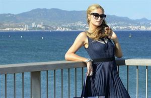 Paris Hilton Visting  Amnesia Port Forum Project  August 9, 2013
