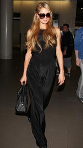 Paris Hilton arrive at LAX Airport 9/30/13