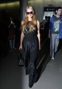 Paris Hilton arrive at LAX Airport 9/30/13