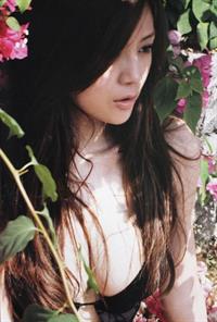 Zhou Wei Tong in a bikini