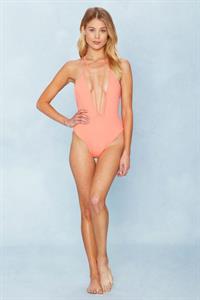 Allie Leggett in a bikini