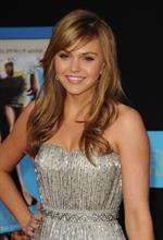Aimee Teegarden at the Los Angeles premiere of Disney's Prom on April 21, 2011