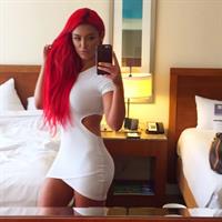 Natalie Eva Marie taking a selfie