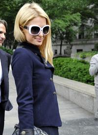 Paris Hilton Leaves Federal Court in NYC June 4, 2012
