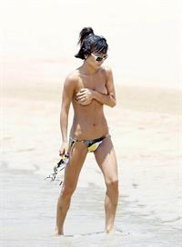 Bai Ling in a bikini