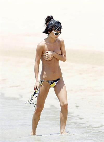 Bai Ling in a bikini